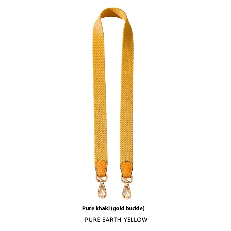 Canvas Broadband Solid Color Backpack Shoulder Strap Canvas Broadband Solid Color Backpack Shoulder Strap
